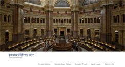 Desktop Screenshot of pequodllibres.com
